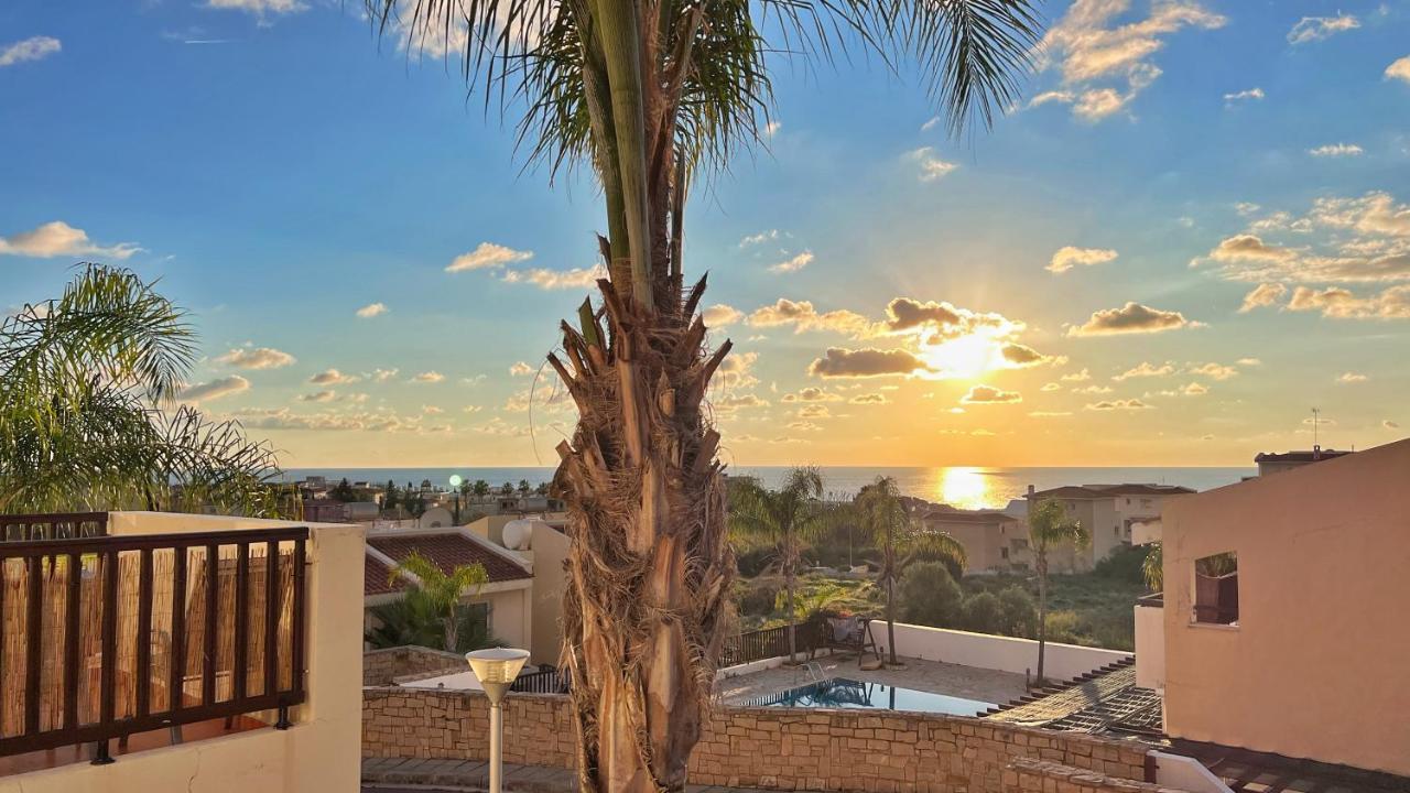 Melanos Sea View Apartment Paphos Exteriér fotografie